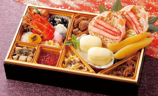 画像1: 函館彩膳　１段重　※数量限定※　12/10まで５パーセント割引 (1)