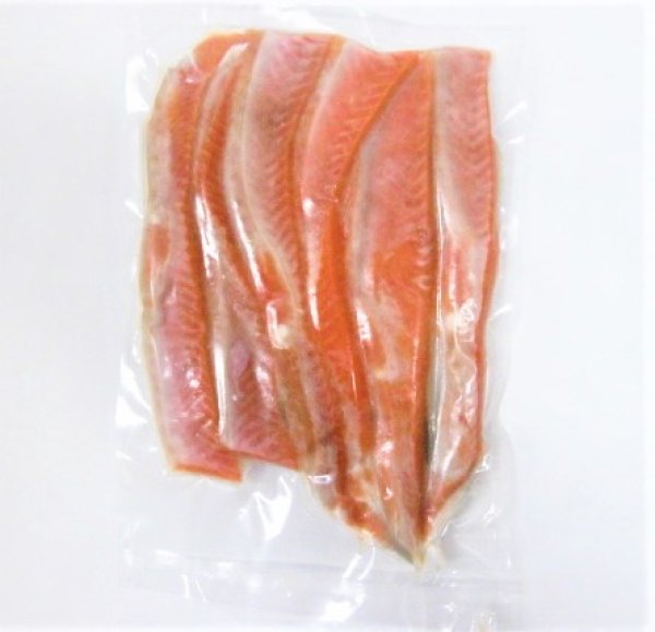 画像1: 紅鮭ハラス500ｇ（6本〜7本入） (1)